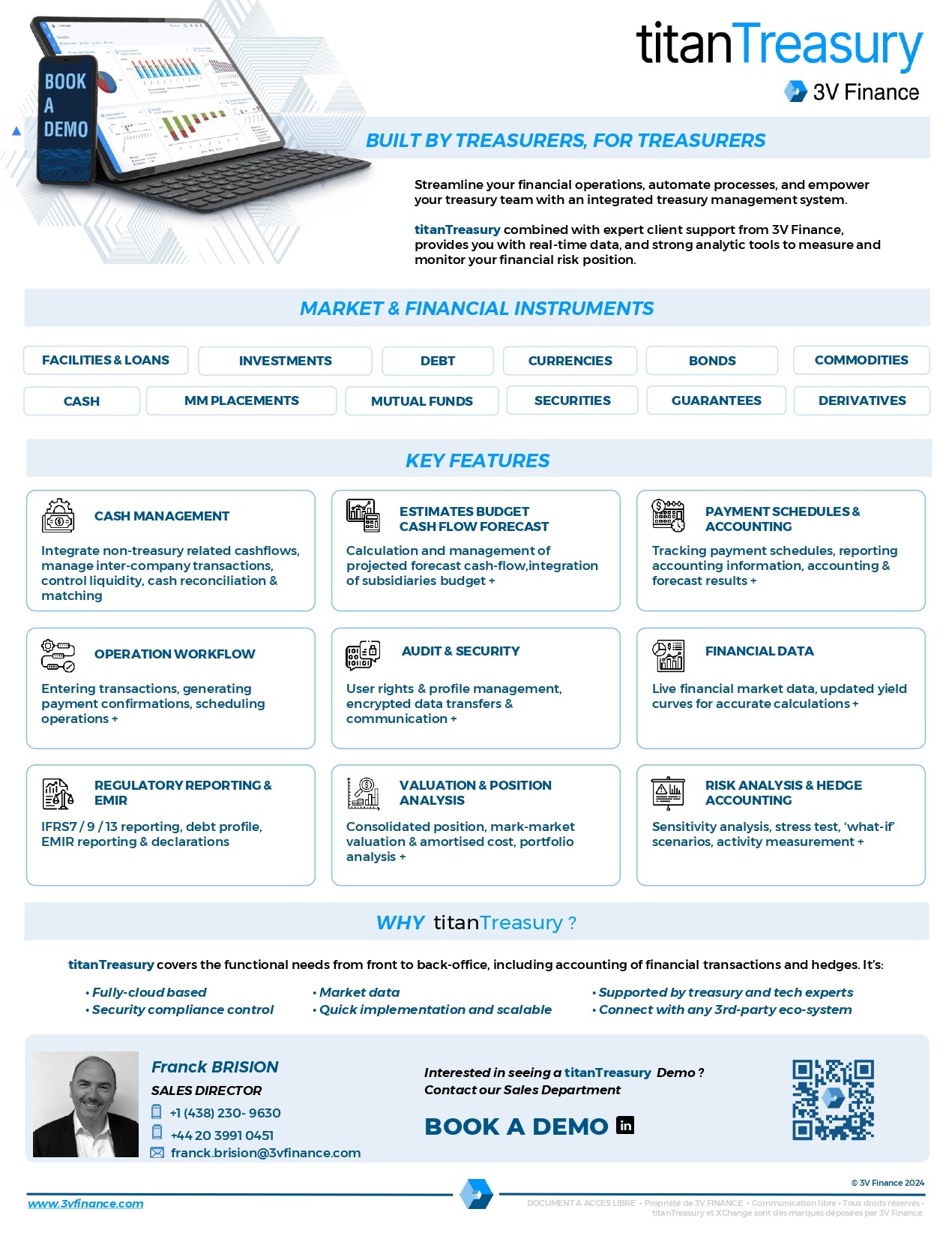 screenshot of Titan Treasury